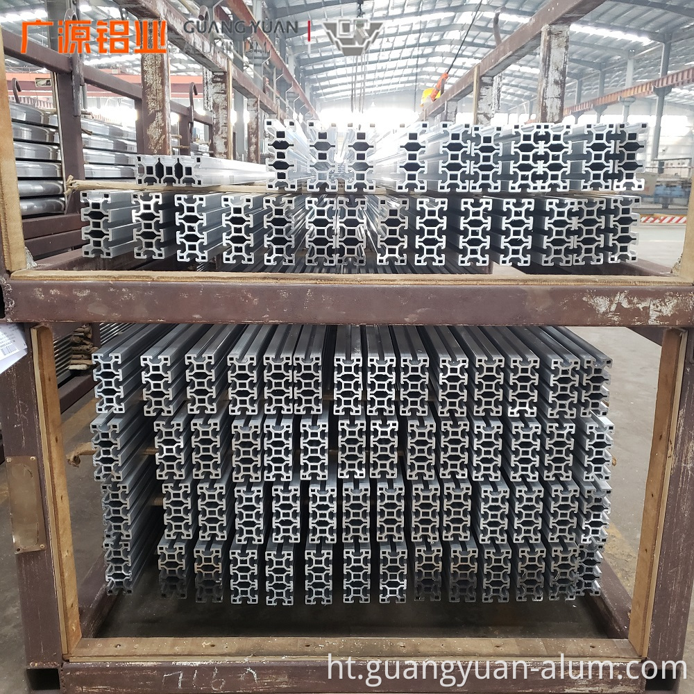 guangyuan aluminum co., ltd Modular Aluminium Extrusion Profile T slot aluminium profiles